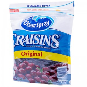 Герметичная алюминиевая сумка на молнии для упаковки сухофруктов / Замок на молнии Майлар для сухофруктов