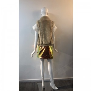 ЖЕНСКИЙ КРЕМОВОЙ ЖЕЛЕЗНЫЙ ЖИЛЕТ RLWF0002