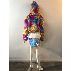 ЖЕНСКАЯ ЦВЕТНАЯ КОРОТКАЯ ШЕРСТЬ RLWF0006