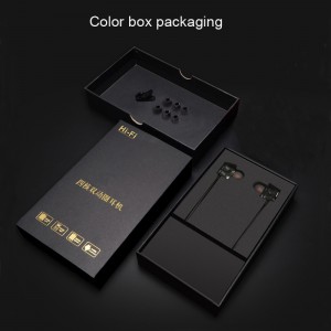 Стерео наушники-вкладыши с двумя динамиками Hi-Fi