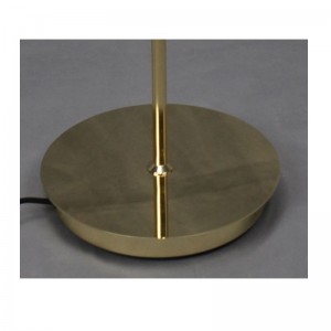 Торшер с металлическим плафоном и функцией регулировки