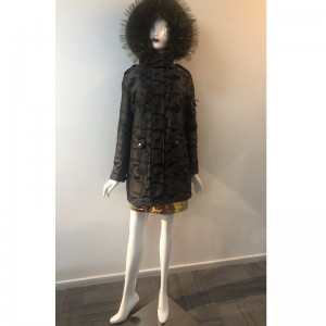 Дамское пальто с камуфляжным принтом RLWPC0042