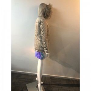 ЖЕНСКОЕ ШАМПАНСКОЕ С капюшоном пальто RLWPC0059