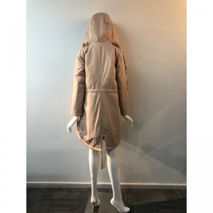 LADIES 'WATERFALL PARKA С БОРИНГОВОЙ ПОДКЛАДКОЙ В РОЗОВЫМ RLWPC0075