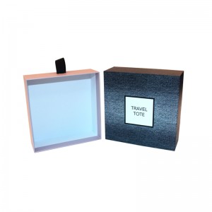 Картонная упаковка типа ящика с собственным логотипом для парфюмерии