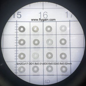 Пользовательский отличный редкоземельный постоянный микро smco магнит