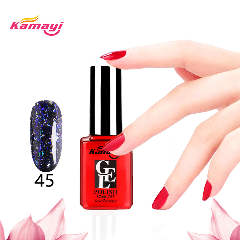 Kamayi 2019 горячая распродажа клей для ногтей красочный Yunjin клей для ногтей 96-цветный 12 мл 2019 горячая распродажа клей для ногтей