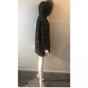 Дамское пальто с камуфляжным принтом RLWPC0042