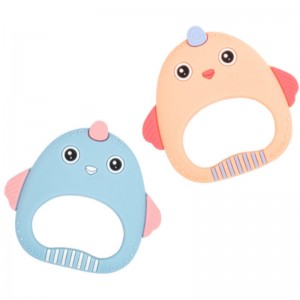 Силиконовые детские жевательные резинки милые куриные жевательные резинки против укуса с молоком для рук игрушки для матери и р...