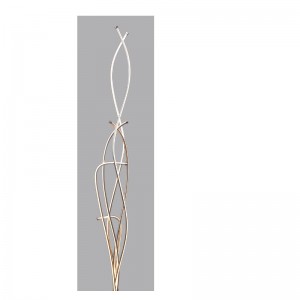 Светодиодный торшер с алюминиевой полосой