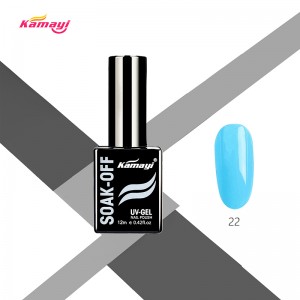 Kamayi Nail Products Бесплатный образец УФ-гель Лак для ногтей Черная бутылка 12 мл Гель-лак