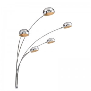 Современная напольная лампа на мраморной основе