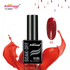 Kamayi oem custom 12 мл неоновый гель лак жемчужный цвет серии уф-светодиодный гель лак длительный гель для ногтей для оптовой продажи