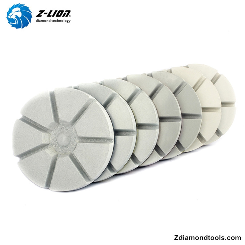 Z-LION ZL-16AD Смола для сухой полировки алмазного бетона и шлифовальные круги