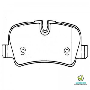 Тормозные колодки (OE: LR019627)