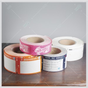 Стальной бар Повесить теги Материал высокой температуры ПЭТ синтетическая бумага