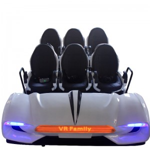 9DVR космический корабль (белый) Горячие продажи развлечений опыт виртуальной реальности сиденье 9Dvr кинотеатр 6 мест 9dvr для семьи