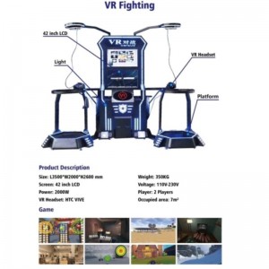Мультиплеер HTC VR Standing Интерактивная стрельба \/ Бокс \/ Сабля Beat Game Simulator
