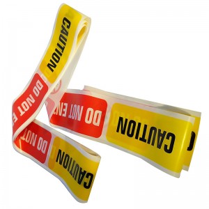 высококачественная отпускная стоимость желтая PE предупредительная сетка