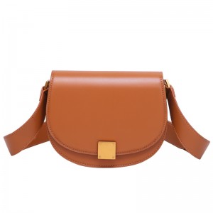 ["Женская 2019 Новая сумка на одно плечо для женщин Трансграничные Специально для полукруглой косой сумки-кросса Trend Retro Седельная с...