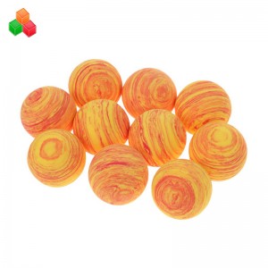 Новый продукт высокое качество шарика пены eva подгонянный размер печатает мягкие шарики пены eva для гольфа \/ массажа \/ спортивной...