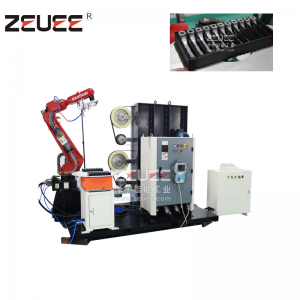 Фурнитура для оконной и дверной фурнитуры обрабатывает робот для автоматической полировки