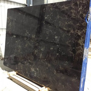 Китайские плиты из темного мрамора