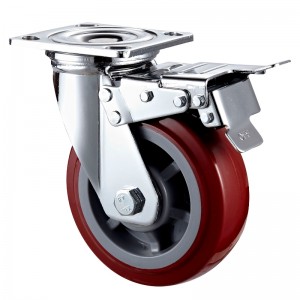 Heavy Duty - Хромированный корпус с черным колесом TPE1