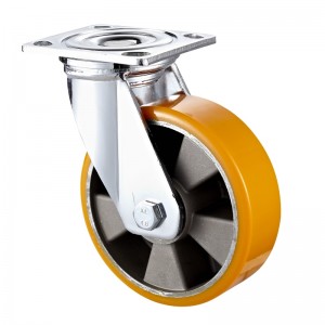 Heavy Duty - Хромированный корпус с черным колесом TPE2