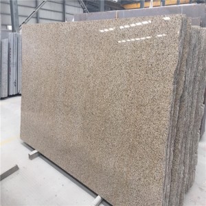 G682 Туманная ржаво-желтая гранитная плита