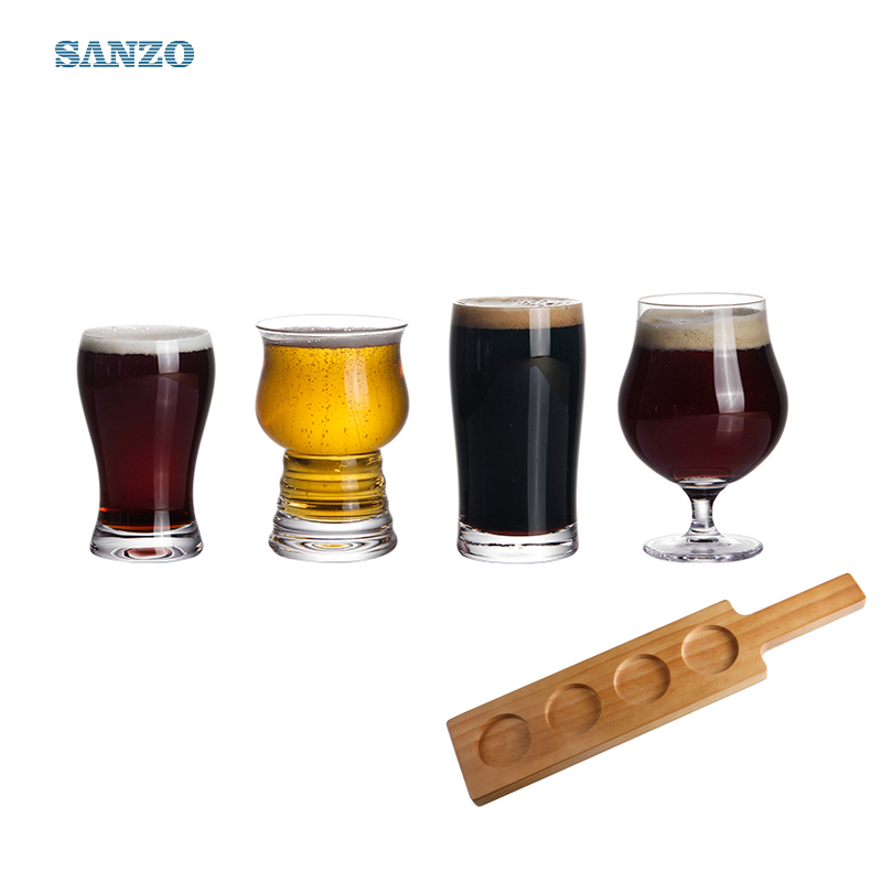Пивной стакан Sanzo Decal Beer Glass Персонализированные пивные бокалы Pilsner