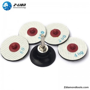 ZL-123ER 2-дюймовые Roloc Стекла Гальванические Полировки