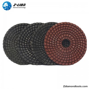 ZL-123CM 4-дюймовые бетонные полировальные смолы с металлической начинкой