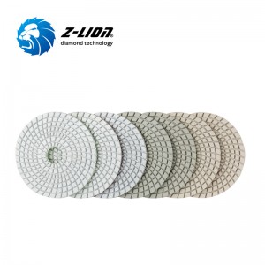 ZL-123CW алмазные полировальные подушки для кварцевого камня