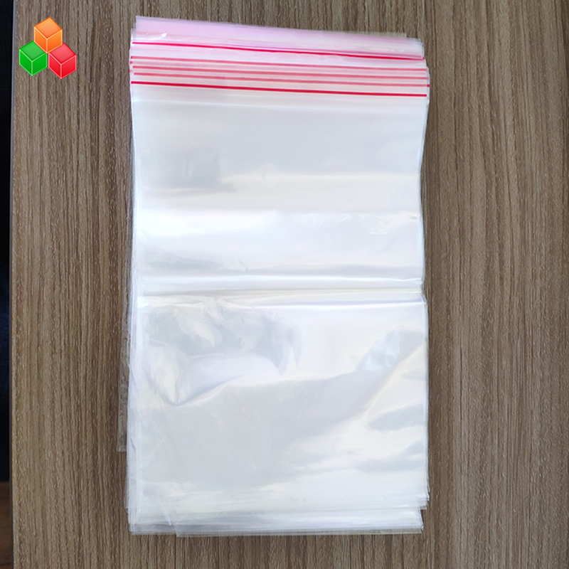 Заводская цена индивидуальный размер печати многоразовый прозрачный пресс-печать пластиковый пп полипропилен zip-lock упаковка мешок для продуктов питания / одежды