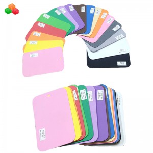 Горячие продажи высокой плотности красочные 2 мм 6 мм 10 мм тапочка памяти EVA пены лист нестандартного размера резиновые листы для ...