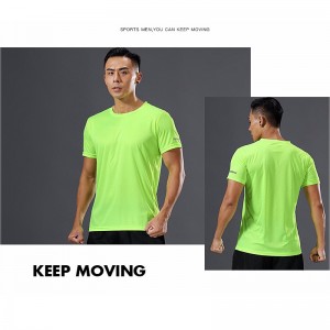 FDMM004-Мужская футболка с коротким рукавом с коротким рукавом