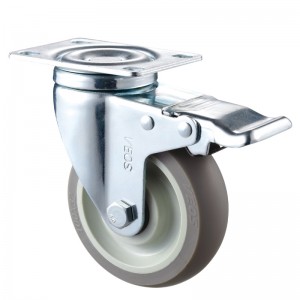 Средняя нагрузка - хромированный корпус с серым 2 колесом Diamand TPE