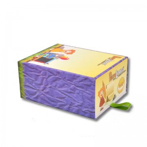 коробка подарка бумажной упаковки типа ящика изготовленная на заказ