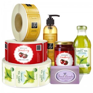 Ярлык стикера продукта печатания изготовленной на заказ собственной личности слипчивый, слипчивый стикер ярлыка бумаги принтер...