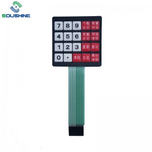 Настраиваемый мембранный переключатель \/ клавиатура весов