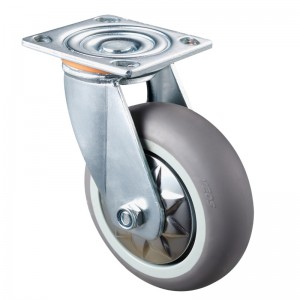 Heavy Duty - хромированный корпус с серым колесом TPE