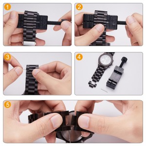 Деревянные Часы Мужские Хронограф Черные Многофункциональные Экологичные Часы из Натурального Дерева