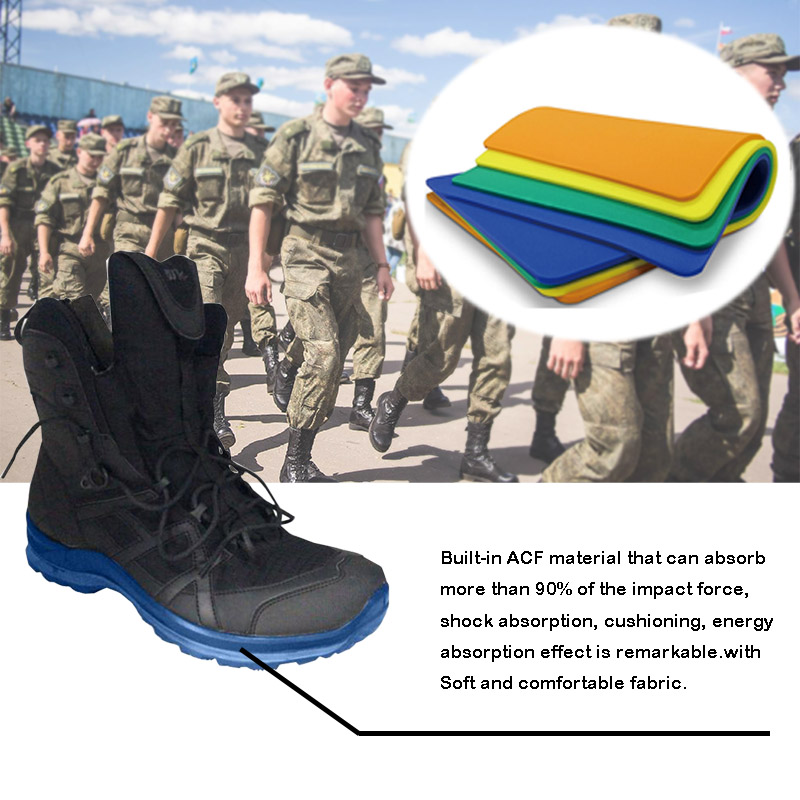 Военные армейские тактические боевые сапоги Материалы для защиты от ударов лодыжки (ACF)