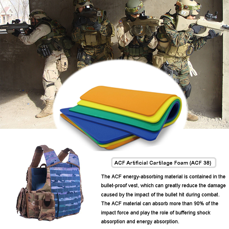 Стандартная защита Военный бронежилет Пуленепробиваемый жилет Подушка Материалы (АКФ)
