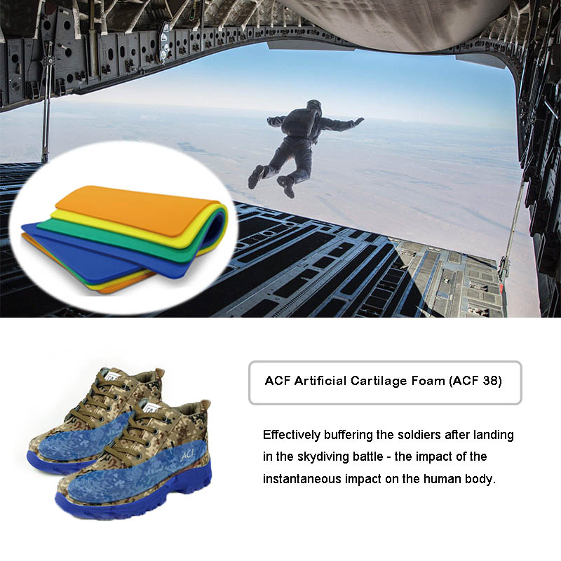 Защитные сапоги для парашютного спорта ВВС Материалы для защиты подушек (ACF)