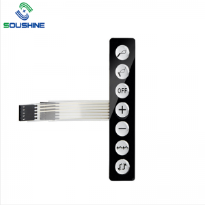 OEM мембранный переключатель с резиновой клавиатурой