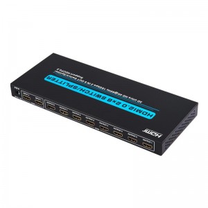 V2.0 Поддержка HDMI 2x8 HDMI \/ Splitter 3D Ultra HD 4Kx2K при 60 Гц HDCP2.2