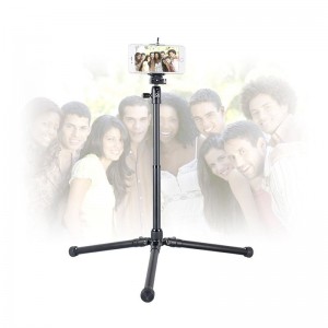 Kingjoy SC056 5 секционных складных штативных комплектов с низким углом съемки и центральной колонной можно использовать как монопод