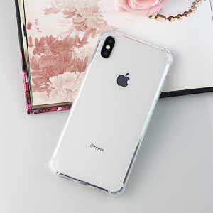 iPhone X \/ iPhone XS TPU + PC прозрачный и противоударный чехол для мобильного телефона